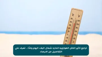 تراجع تأثير الكتل الهوائية الحارة شمال البلاد اليوم وغدًا.. تعرف على التفاصيل من الأرصاد